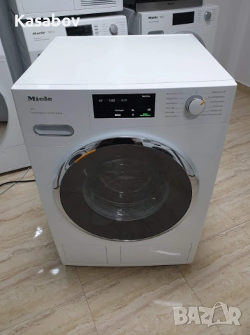 Miele 1600rpm 9кг Wi-Fi TwinDos Пералня Миеле 12м Гаранция, снимка 4 - Перални - 53388769