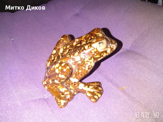 Порцеланова жаба, снимка 2 - Декорация за дома - 47441109