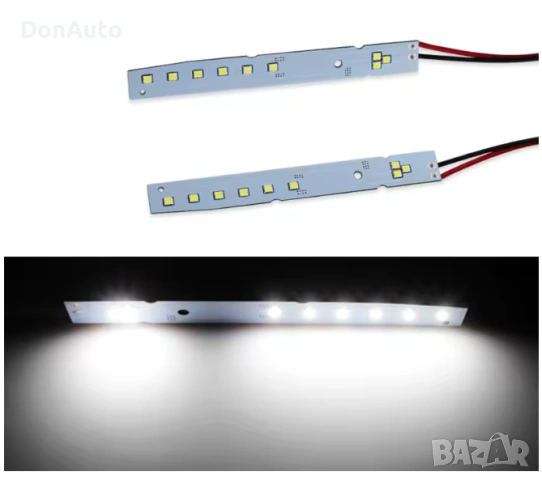 LED ленти за вежда на фарове BMW E60, снимка 5 - Аксесоари и консумативи - 53135965