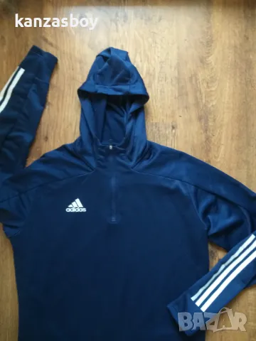 adidas Condivo 20 Track Hood - страхотно мъжко горнище Л, снимка 4 - Спортни дрехи, екипи - 48708789