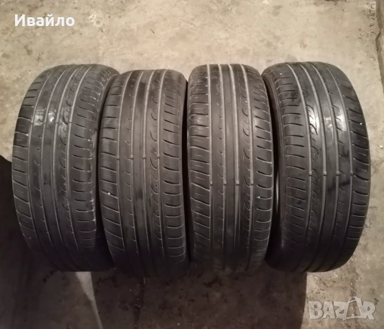 Продавам 4 броя Летни Гуми 205.55.16 на 1 сезон дот 2019 Dunlop 