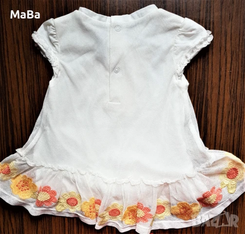    Маркови бебешки РОКЛИ, 6-9 мес., снимка 4 - Бебешки рокли - 50782393