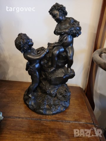 Прекрасна бронзова скулптура статуетка, снимка 4 - Декорация за дома - 44139030