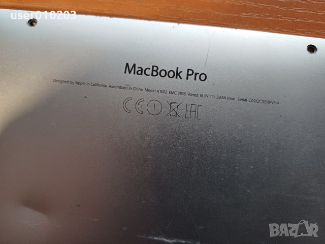 A1502 Macbook pro за части