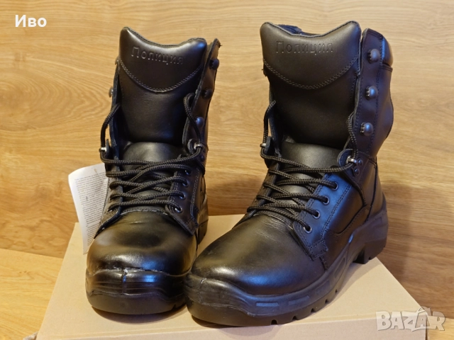 Кубинки от естествена кожа, снимка 3 - Мъжки ботуши - 52423607