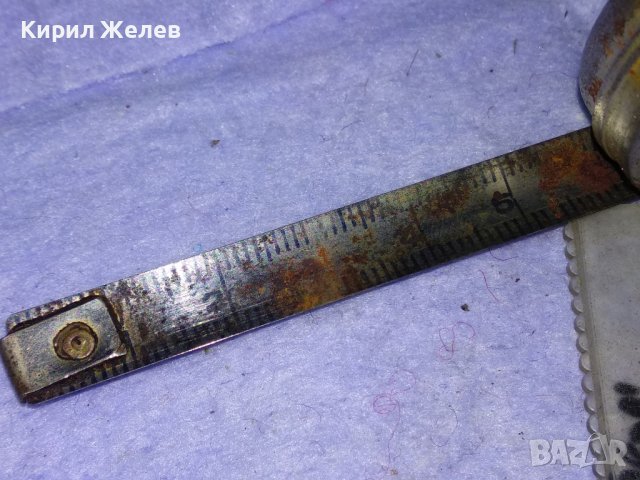 МНОГО СТАРА КОЛЕКЦИОНЕРСКА МЕТАЛНА ДЖОБНА РУЛЕТКА 41342, снимка 4 - Антикварни и старинни предмети - 43666177