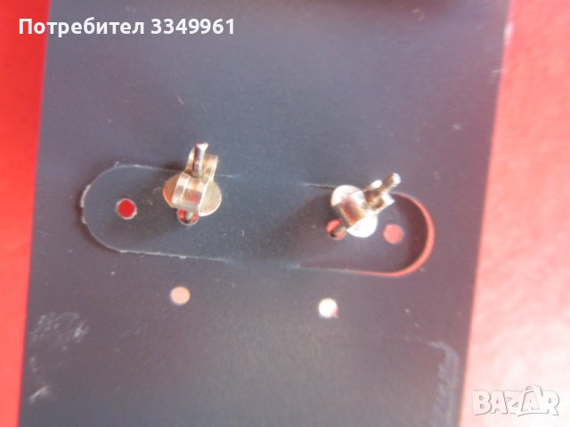 Страхотни сребърни обеци с розов кварц 925, снимка 5 - Обеци - 36912646