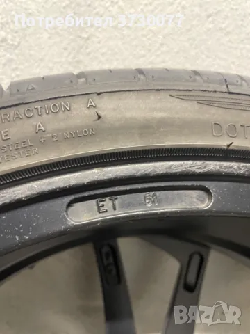Audi A3 A4 TT 19" джанти ET51 с нови летни гуми 225/35/19 DOT:1923, снимка 8 - Гуми и джанти - 49058186