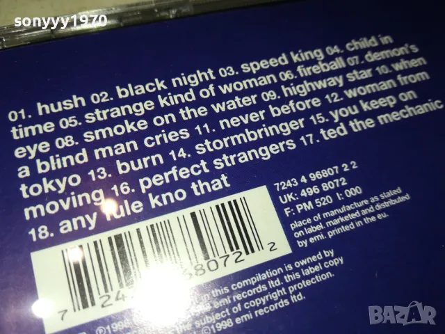 DEEP PURPLE CD 1312241654, снимка 8 - CD дискове - 48336486