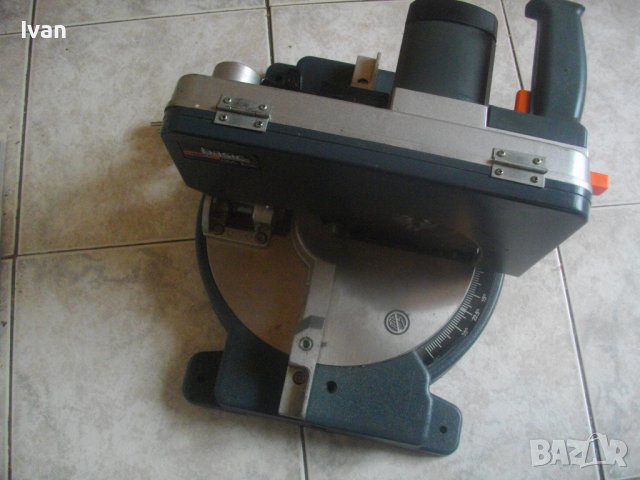 1050 Вата-ф210мм-Немска Пендула-Потъващ/Повдигащ Циркуляр-ОТЛИЧЕН-Basic Meister BGS1050-GERMANY, снимка 5 - Други инструменти - 36642985