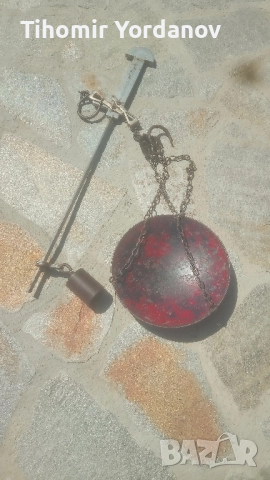 Кантар -Паланца до -50 кг., снимка 15 - Антикварни и старинни предмети - 51479124