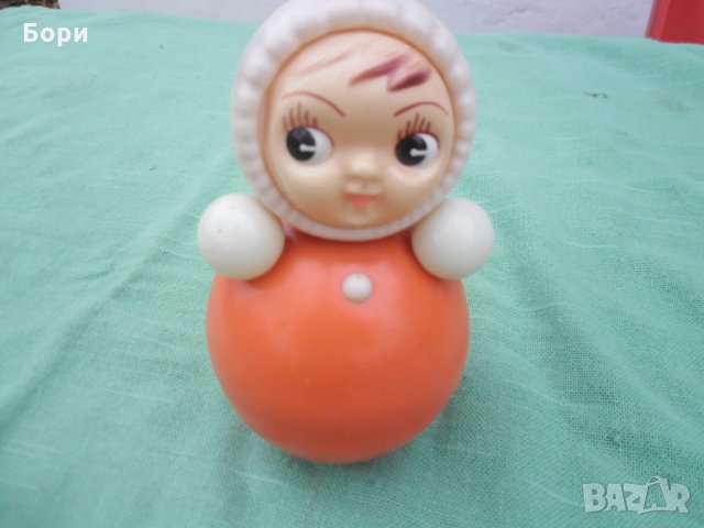 Стара музикална люлееща се Неваляшка, снимка 6 - Други ценни предмети - 35039680