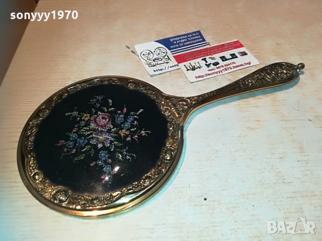 огледало 30х15см внос германия, снимка 4 - Антикварни и старинни предмети - 33398338