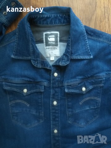 g-star arc 3d shirt l/s - страхотна мъжка риза , снимка 6 - Ризи - 34871633