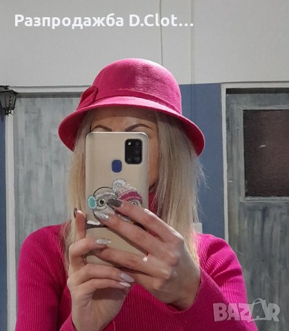 Шапка капела циклама 