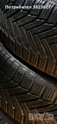 2 всесезонни гуми Мишелин 205 55 16 като нови, снимка 3 - Гуми и джанти - 52545984