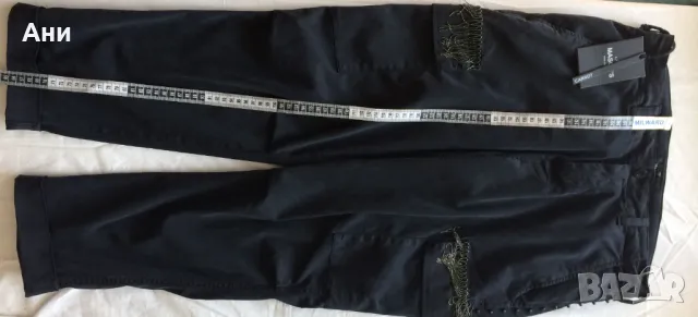 Mason's нов с етикет черен дамски панталон с еластан, снимка 6 - Панталони - 46633545