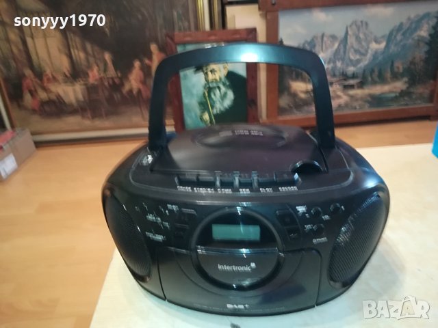 INTERTRONIC DAB-88 USB MP3 DAB+TUNER DECK AUX IN ВНОС SWISS 0501241554, снимка 6 - Радиокасетофони, транзистори - 43672668
