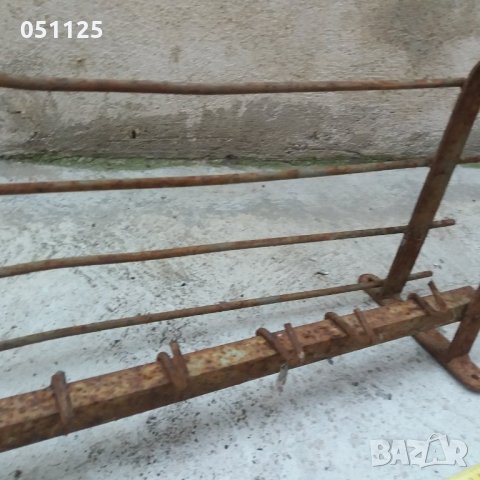 стара масивна кована закачалка  за дрехи , снимка 5 - Антикварни и старинни предмети - 27615345