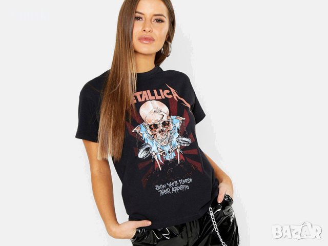 Дамска тениска Metallica 10 модела всички размери , снимка 4 - Тениски - 29908985
