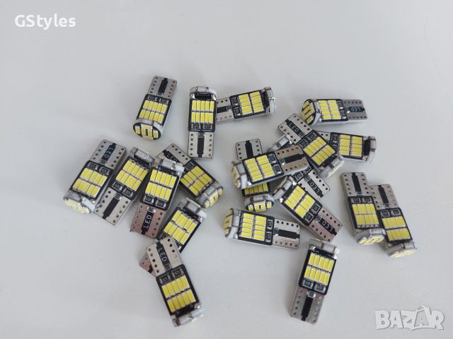 2бр Led крушки T10, W5W , снимка 2 - Аксесоари и консумативи - 44126193