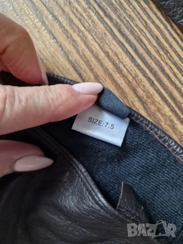 Страхотни дамски дълги ръкавици , естествена кожа,, снимка 4 - Ръкавици - 52354643