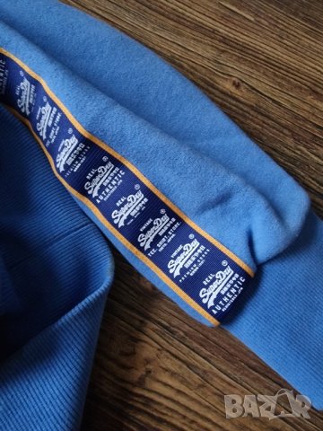 Страхотен мъжки суитчър SUPERDRY размер М, снимка 7 - Суичъри - 43321560