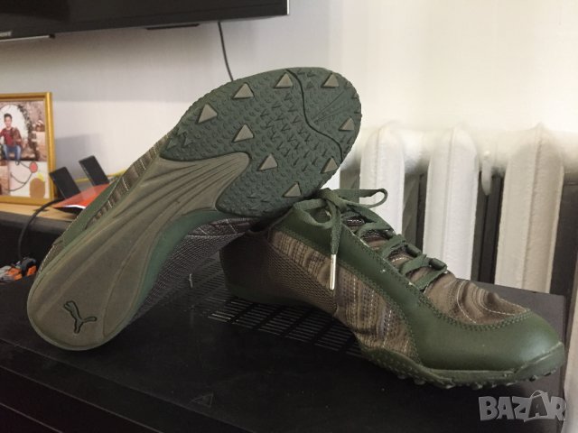 маркови маратонки Puma Lena Kelly Olive Green Running, снимка 5 - Маратонки - 26843607