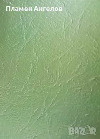 Изкуствена кожа - зелена, снимка 2 - Декорация за дома - 50217047