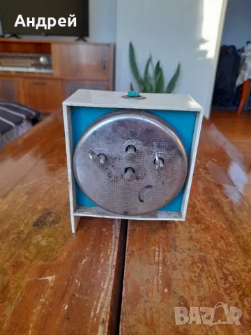 Стар часовник,Будилник Sevani #3, снимка 3 - Антикварни и старинни предмети - 48756770