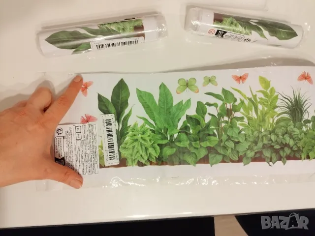 Декоративен самозалепващ стикер 15/40см, снимка 2 - Други - 49266498