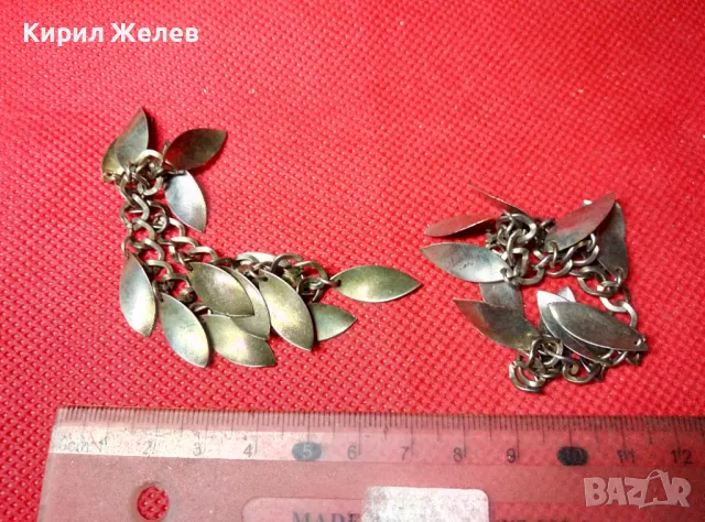 ДВЕ ЗЛАТИСТИ ВЕРИЖКИ ФЛОРАЛНИ АРТ УКРАШЕНИЯ с ЛИСТЕНЦА 47386, снимка 6 - Колиета, медальони, синджири - 47285767
