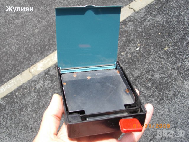 СТАРА НАСТОЛНА ТАБАКЕРА СССР ЛЕНИНГРАД, снимка 2 - Антикварни и старинни предмети - 37062176