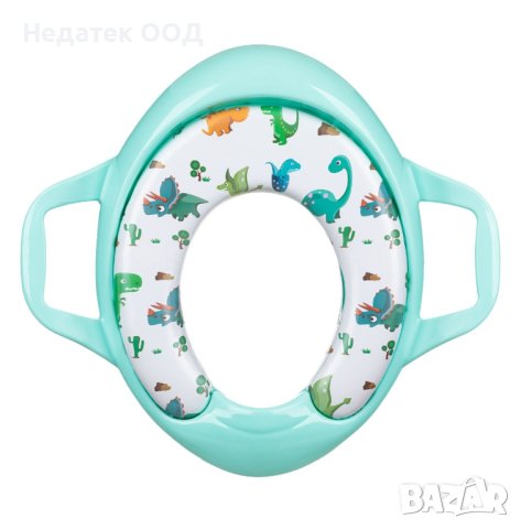 Детска Седалка за тоалетна чиния, Dinosaurs Honey, 41x37 см, снимка 3 - За банята - 43667866