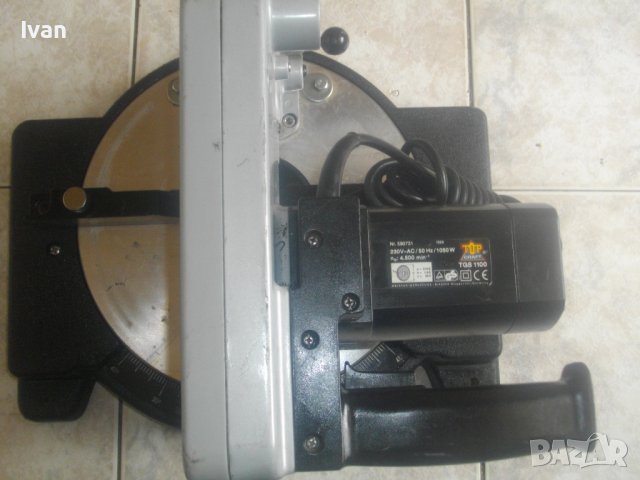 ф210мм Немска Пендула/Повдигащ Циркуляр 1050W/900W King Craft/ Top Craft ОТЛИЧНА, снимка 16 - Други инструменти - 37698087