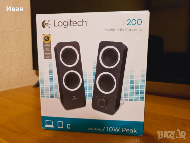 Тонколони Logitech Z200, снимка 10 - Тонколони - 51722964