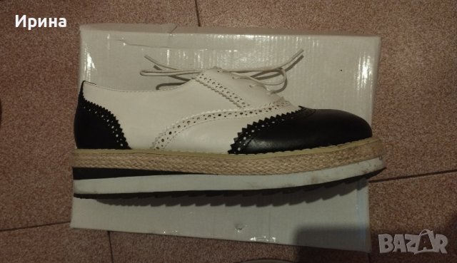 Дамски обувки тип Оксфорд , снимка 2 - Дамски ежедневни обувки - 37725063