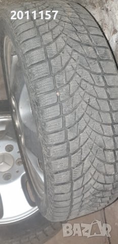 Зимни гуми с алуминиеви джанти 4 броя за Мерцедес А 170, снимка 2 - Гуми и джанти - 38357746