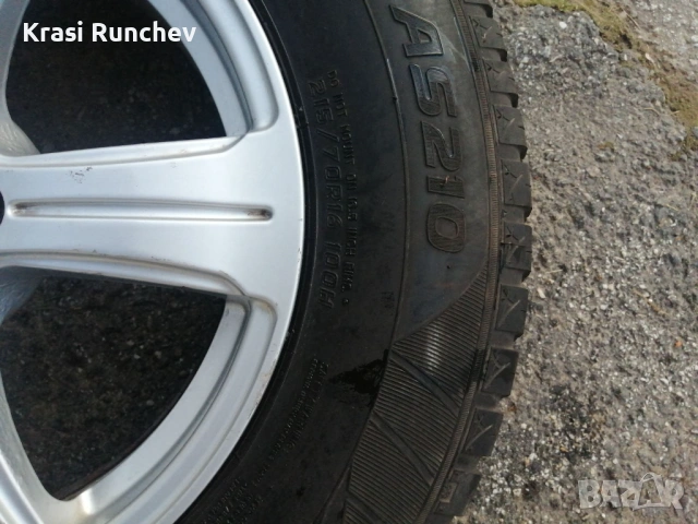Джанти с гуми  16 цола 114,3 за джип , снимка 5 - Гуми и джанти - 53053220