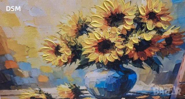 Нова Картина Цвятя - Различни видове , снимка 2 - Картини - 53412573