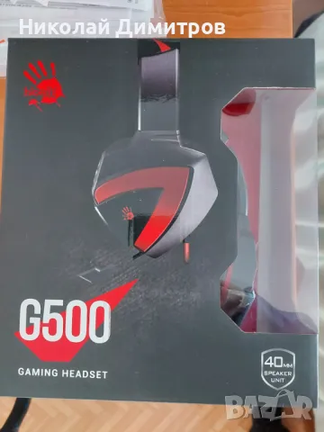 Геймърски слушалки Bloody G500 Combat, снимка 2 - Слушалки и портативни колонки - 47899770