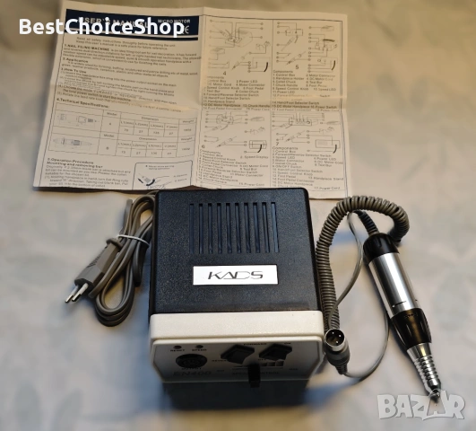 Професионална електрическа пила за маникюр / педикюр EN400 (KADS)