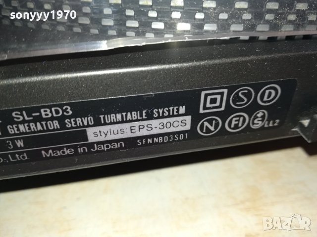 TECHNICS SL-BD3 MADE IN JAPAN ВНОС SWISS 1201241157, снимка 16 - Грамофони - 43773390