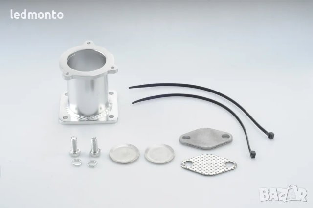 Заместител ЕГР Рейс пайп Race pipe клапана за BMW E60 E87 E70 E90 с тапи за охладител, снимка 6 - Части - 43989947