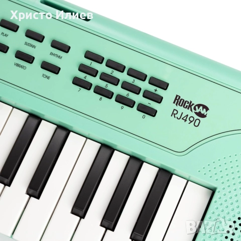 Синтезатор 49 клавиша Електронно пиано RockJam USB, снимка 6 - Синтезатори - 52364202