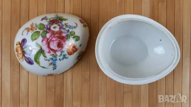 Старо порцеланово яйце - Schlegelmilch, снимка 3 - Други - 50197271