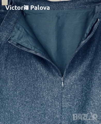 Елегантна вълнена midi пола - висок клас лукс за есента, снимка 7 - Поли - 52251062