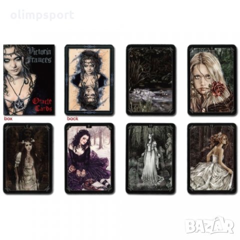 карти оракул LOSCARABEO VICTORIA FRANCES  нови , снимка 2 - Карти за игра - 32695462
