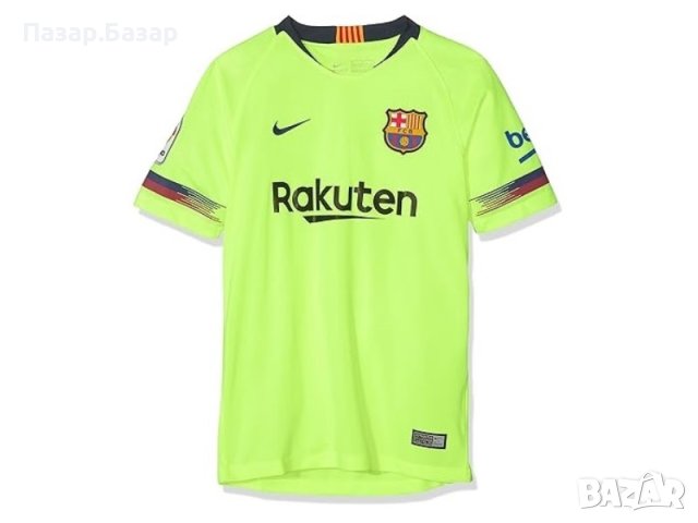 Nike Kids 919236-703 Barcelona Barca Барселона Тениска за Момче 13-15 (Мъжка XS)