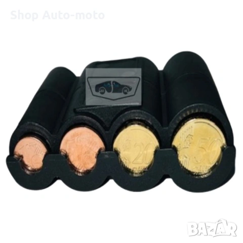 Монетник Automat – Органайзер за Евро монети, 10 x 8см, снимка 4 - Аксесоари и консумативи - 53088091